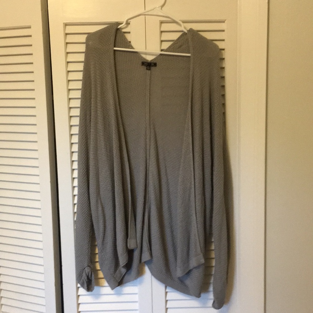 Grey Palmetto Moon Cardigan